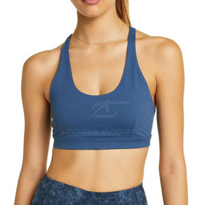 Women Sports <b>Bra</b> Breathable <b>Stretch</b> High Support Gym Yoga Fitness Lightweight Seamless Eco-Friendly Quick Dry Front Active - Product Image 2
