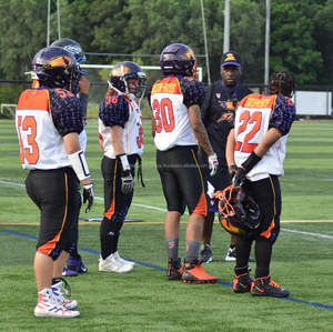 Camiseta de fútbol americano juvenil de diseño personalizado, manga corta transpirable, impresión por sublimación específica del equipo, conjuntos de talla grande - Product Image 3