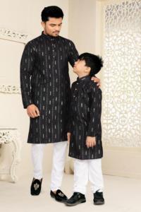 ชุดคู่พ่อ-ลูกดีไซน์เนอร์สำหรับเทศกาลนี้ โดย Rivaayat House - Product Image 5