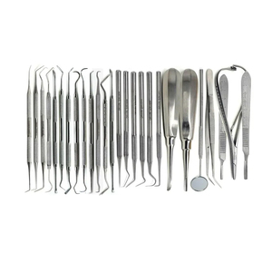 Kit de Instrumentos Quirúrgicos Médicos de Acero Inoxidable, Manual, Reutilizable, de Alta Calidad, Grado Hospitalario - Product Image 6