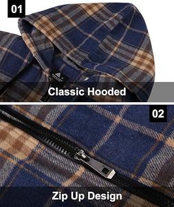 Autumn Winter Men Casual New Product Warm Fur Motorcycle Zipper <b>Flannel</b> <b>Jackets</b> Outerwear Plus Size <b>Jacket</b> for Men's - Product Image 2
