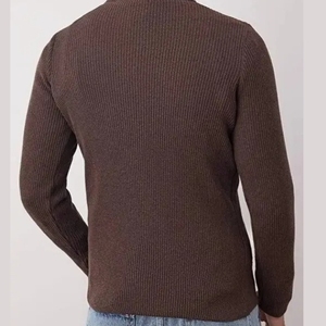 Wholesale Fashion Sweaters <b>Men</b> Autumn Solid Color Sweaters Slim Fit <b>Men</b> Street Wear Clothes Knitted Sweater <b>Men</b> <b>Pullovers</b> - Product Image 2