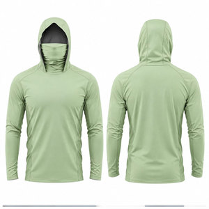 Chemises de pêche à manches longues à sublimation de conception originale pour la pêche, l'escalade, la chasse, protection, séchage rapide - Product Image 1
