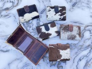 Nouvelle Pochette de Luxe en Cuir de Vachette Véritable, Design Unique, Multi-usages, Style Western, Vente Flash, Petits Portefeuilles en Cuir de Vachette Véritable pour Femmes - Product Image 6