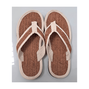 STYLE À LA MODE Pantoufles d'hôtel en fibre de coco écologiques personnalisées-Pantoufle en fibre de coco à la mode pour les femmes - Product Image 5