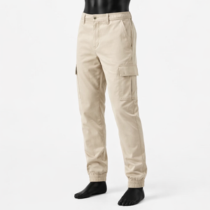 Pantalon cargo ample pour homme, design personnalisé, respirant, multicolores, en coton et polyester, pour l'extérieur - Product Image 2