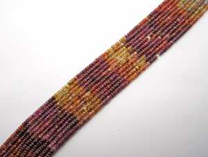 Cuentas redondas lisas de espinela natural, hilo de cuentas sueltas de piedras preciosas para la fabricación de joyería al por mayor - Product Image 4