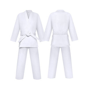 Uniforme de Taekwondo Blanco, Karate Gi Ligero y Transpirable, Traje de Artes Marciales para Entrenamiento - Product Image 2