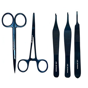 Almohadilla de Silicona Duradera para Cierre de Heridas Quirúrgicas, Instrumentos Médicos para Enfermería Veterinaria, Kit de Práctica de Sutura para Estudiantes de Medicina - Product Image 2