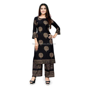 Fabzone New Lonching Vente chaude Kurti plazo Set - Product Image 1