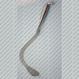 เครื่องมือผ่าตัด Harrington Splanchnic Retractor ขนาด 42 มม. ใบมีดโค้งงอเล็กน้อยรูปหัวใจ มุมฉาก ได้รับการรับรองมาตรฐาน CE ISO - Product Image 3