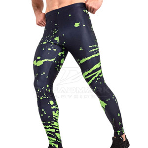 Service OEM : Leggings de compression pour hommes, sur mesure, séchage rapide, vêtements de fitness, leggings de compression à prix de gros - Product Image 5