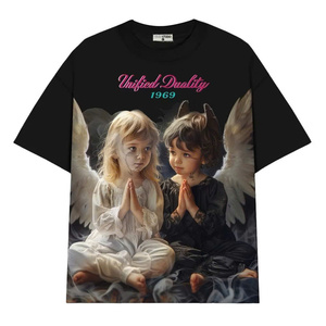 เสื้อยืดคอตตอนเนื้อหนัก 250GSM พรีเมียม ยูนิเซ็กส์ |   การพิมพ์ดิจิทัล |   ผ้าด็อบบี้ |   ทรงเข้ารูป |   คอกลม |   แขนสั้น |   อย่างเป็นทางการ | - Product Image 2