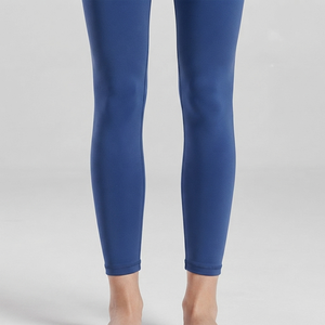 Shorts décontractés élégants en polyester et élasthanne avec leggings, couleur unie, taille personnalisée, taille élastique, legging de yoga pour femmes - Product Image 6