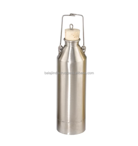 กระป๋องเก็บตัวอย่างสแตนเลสตามมาตรฐาน ASTM D4057/D4306 IP 51 ISO 3170 พร้อมจุกคอร์ก แหวนรองโลหะ ตะขอเกี่ยว สำหรับน้ำมัน ปิโตรเลียม และผลิตภัณฑ์ที่เหมาะกับการบริโภค - Product Image 2