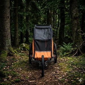 TC-2024S Cochecito de Bebé 3 en 1 con Suspensión Independiente y Marco de Aluminio, Remolque y Silla Individual para Aventuras al Aire Libre - Product Image 2
