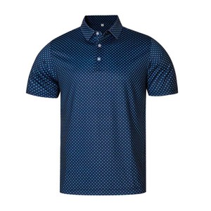 Camiseta ELIXE SPORTS para Hombre, Corte Regular, Transpirable, de Secado Rápido, Cuello Redondo, Estampado Digital Sólido, Poliéster/Algodón, Tallas Grandes - Product Image 5