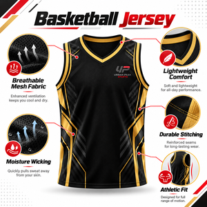 Camiseta de Baloncesto Moderna Reversible con Gráficos Impresos por Sublimación, Colores Vibrantes y Diseño Cómodo sin Mangas - Product Image 6