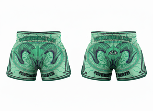 Shorts de Muay Thai en polyester de qualité supérieure pour hommes, satin polyester, combat, kickboxing, entraînement MMA, séchage rapide, shorts d'été par sublimation - Product Image 4