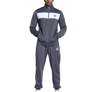 Custom Men's 100% Polyester Tech Fleece <b>Tracksuit</b> Set Breathable Lightweight Quick Dry Men Polyester <b>Tracksuits</b> - Product Image 1
