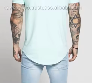 Camiseta de Verano para Hombre, Negra, con Diseño Floral, Tejida, Ecológica, Transpirable, de Secado Rápido, Poliéster/Spandex, al Mejor Precio - Product Image 3
