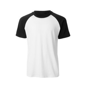 Camiseta de Verano para Mujer, Cuello Redondo, Estampado Informal, Tejido de Seda Ecológico y Transpirable, en Blanco y Negro - Product Image 2
