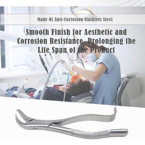 Nouvel arrivage : Forceps d'extraction dentaire manuels en acier inoxydable, certifiés CE, réutilisables, légers, haute qualité, très demandés - Product Image 2