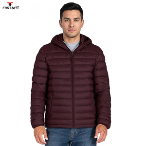 Wholesale Price New Arrival <b>Light</b> <b>Weight</b> Oversized Bubble Winter Waterproof Custom Canvas Stand Collar Men Puffer <b>Jacket</b> - Product Image 3