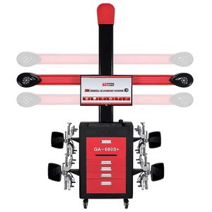 เครื่องตั้งศูนย์ล้อ 3 มิติ สำหรับร้านซ่อมรถยนต์ วัดมุม Toe/Camber/Caster ได้อย่างแม่นยำ พร้อมหน้าจอ LED ดิจิตอล รับประกัน 3 ปี - Product Image 1