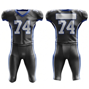 Uniforme de football américain durable et respirant pour adultes, idéal pour l'entraînement hivernal, avec logo avant renforcé – Bolster Industry - Product Image 1