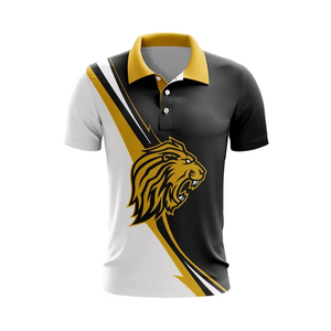 เสื้อเชิ้ตแขนสั้นผ้าสแปนเด็กซ์/โพลีเอสเตอร์กันเป็นขุย พิมพ์ลายดิจิตอลตามสั่ง แบรนด์ของคุณเอง ติดกระดุมด้านหน้า สำหรับผู้ชาย - Product Image 2