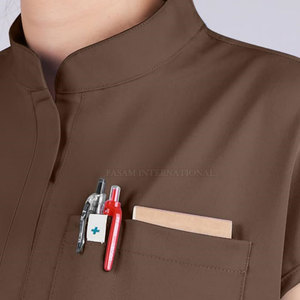 Uniforme de Enfermera de Marca Privada en Stock, Diseño Único, Tallas Grandes, Uniforme de Enfermera en Oferta - Product Image 6