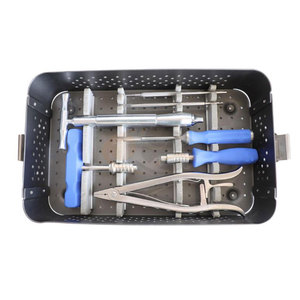 Kit d'instruments orthopédiques professionnels pour l'extraction de vis cassées, système d'extraction hexagonal Torx pour vis et plaques osseuses chirurgicales - Product Image 2