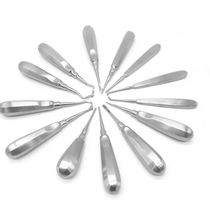 ชุดเครื่องมือถอนฟันแบบแมนนวล 13 ชิ้น คีมถอนฟันสแตนเลสแบบโค้ง ยี่ห้อ GUJJAR SURGICAL - Product Image 2