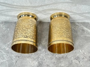Verre à eau en cuivre martelé de haute qualité, vente en gros, en cuivre pur, très demandé - Product Image 5