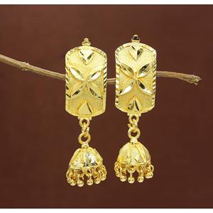 Pendientes de bolsillo al por mayor, diseño de Bali para todas las ocasiones, elegantes pendientes de moda chapados en oro para mujeres y niñas - Product Image 2