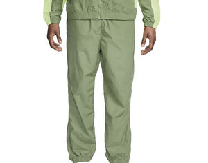 <b>Men's</b> <b>Green</b> Color Blocking Windbreaker Track <b>Suit</b> Set Sporty Breathable Polyester/Nylon Hooded Full Zip Jacket Pants Spring Wear - Product Image 4