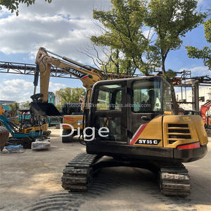 Mini-excavatrice hydraulique SANY SY55C de 5,5 tonnes, modèle quasi neuf à 99 % |   Moteur Yanmar testé et inspection vidéo - Product Image 3