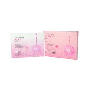DERLADIE Masque Visage Hydratant Vegan au Niacinamide Pinktox pour les Pores, Hydratation Profonde, Apaisant, Équilibrant le Sébum, Soin Coréen, 5 pièces - Product Image 3