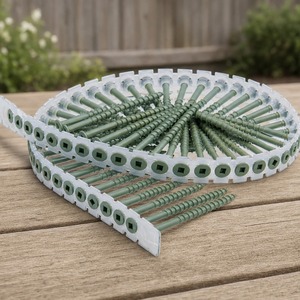 [YOU-ONE Sistemas de Fijación] Tornillos para Cercas de Cabeza Cuadrada de 41 a 75 mm, Tipo 17, Tornillos para Madera de Exterior, Tipo Cinta - Product Image 2