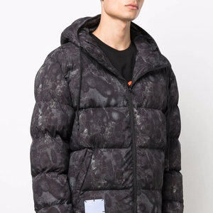 Vestes matelassées longues en toile sur mesure, coupe-vent, respirantes, style hiver, à capuche, pour adultes et garçons - Product Image 3