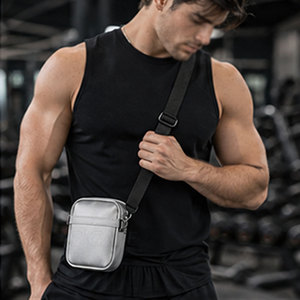 Bolsa de Gimnasio de Lujo de Alta Gama, Ligera, Unisex, con Cierre de Cremallera y Forro de Lona - Product Image 4