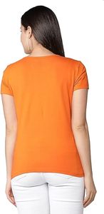 T-shirt de sport pour femme, t-shirts vierges, broderie de logo personnalisée, mélange de spandex uni, coupe ajustée élastique, entraînement en salle de sport - Product Image 2