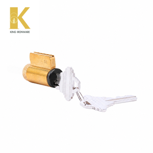Cilindro de Cerradura SX Keyway KIK, Cilindro de Latón Personalizado de 32 mm, Negro Mate, Longitud Ajustable - Product Image 2