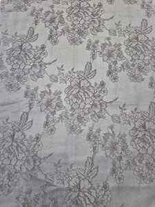 Abaya ผ้าซาตินเงางามของผู้หญิงผ้า100% ผ้า1156โพลีเอสเตอร์ผ้าแจ็คการ์ดสีดำระบายอากาศได้ดีเป็นพิเศษ - Product Image 4