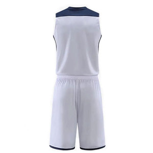Adult Basketball Uniform Sets Latest Wholesale Custom Men Basketball Uniform Set Comfortable Customized Basketball Wear - Product Image 3