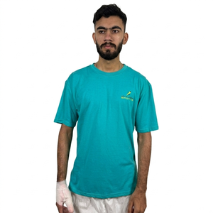 Vente en gros de t-shirts pour hommes, mode décontractée pour jeunes et adultes, respirants, en polyester/coton, service OEM, écologiques, faciles à porter - Product Image 4