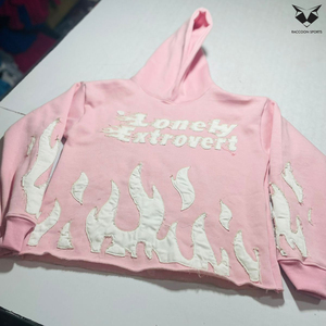 Ensemble sweat à capuche et pantalon évasé personnalisé avec logo, style tendance, qualité supérieure, survêtement homme - Product Image 2