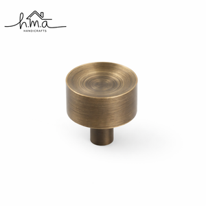 Brushed Brass Beaded T Bar Cabinet <b>Knob</b> Modern Round Drawer Pull <b>Gold</b> Furniture Handle Kitchen Cupboard <b>Door</b> Hardware - Product Image 5