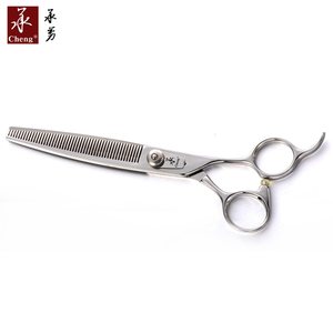 BF-7046 OEM 개 미용 숱이 가위 7 인치 하이 퀄리티 애완 동물 가위 세트 일본 <span class=keywords><strong>440C</strong></span> 강철 개 가위 이빨 가위 Yonghe - Product Image 3